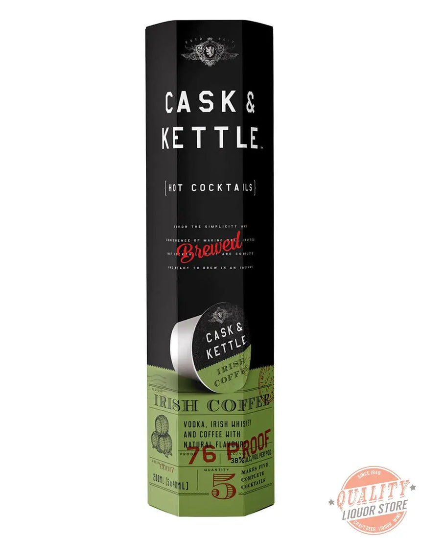 Cask & Kettle Irish Coffee Pods - Cask & Kettle