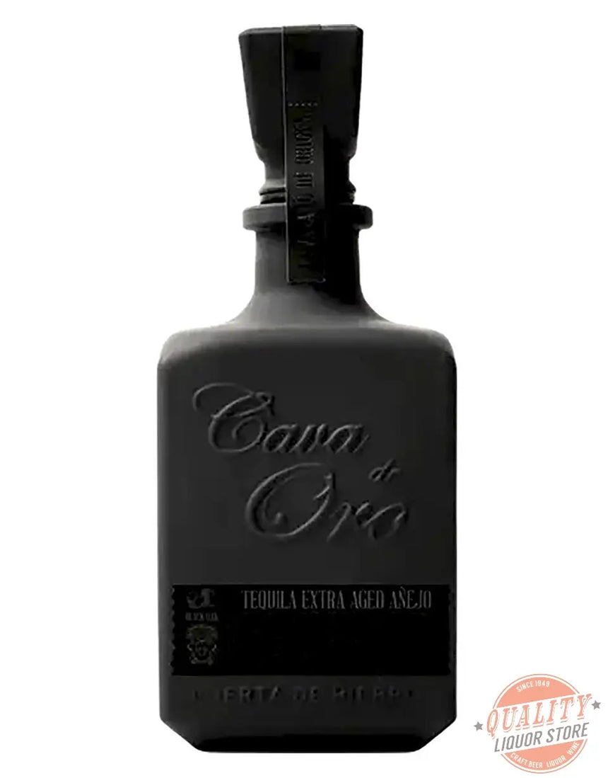 Cava de Oro Black Extra Anejo Tequila - Cava de Oro