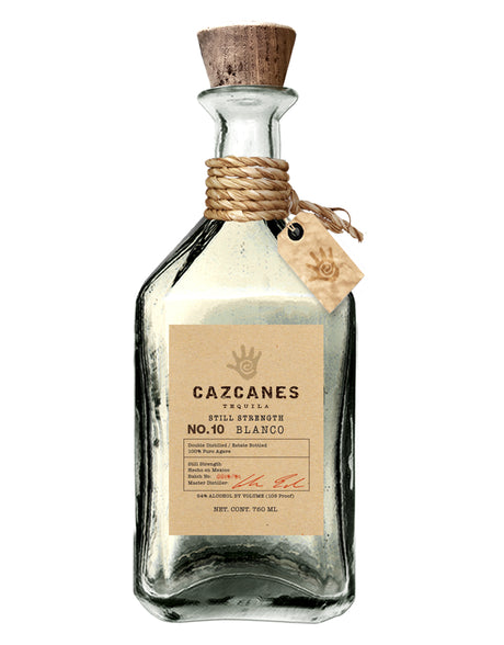 Cazcanes No.10 Still Strength Blanco Tequila - Cazcanes