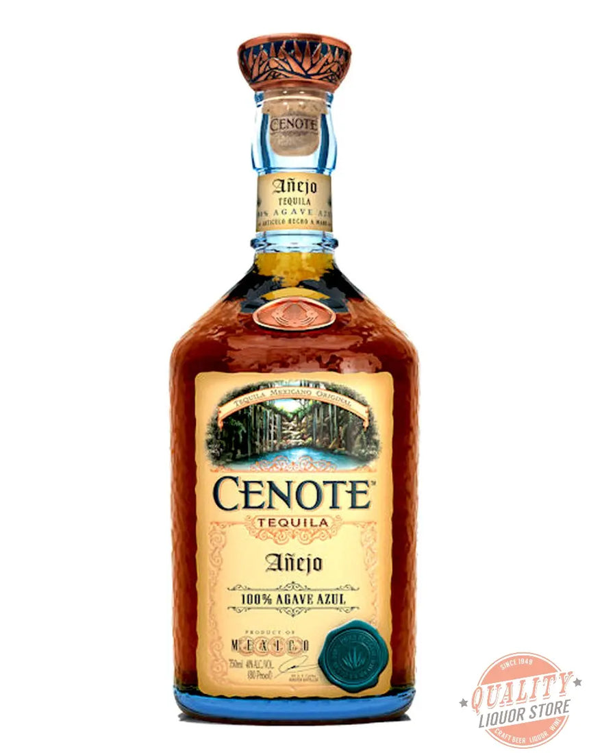 Cenote Añejo Tequila 750ml - Cenote