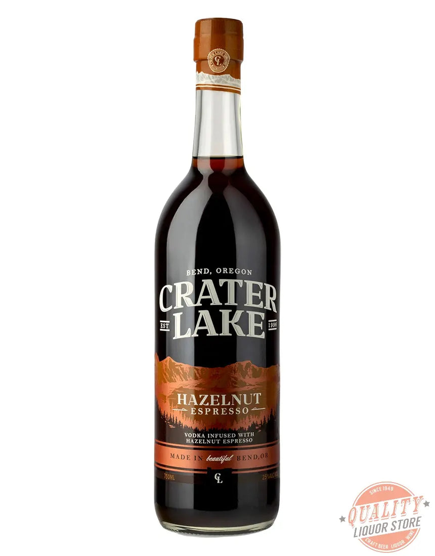 Crater Lake Hazelnut Espresso Vodka - Crater Lake