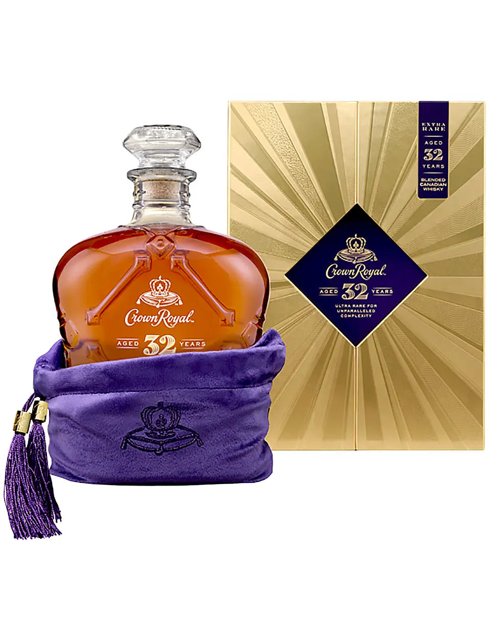 Buy Crown Royal 32 Year Old Extra Rare Canadian Whisky