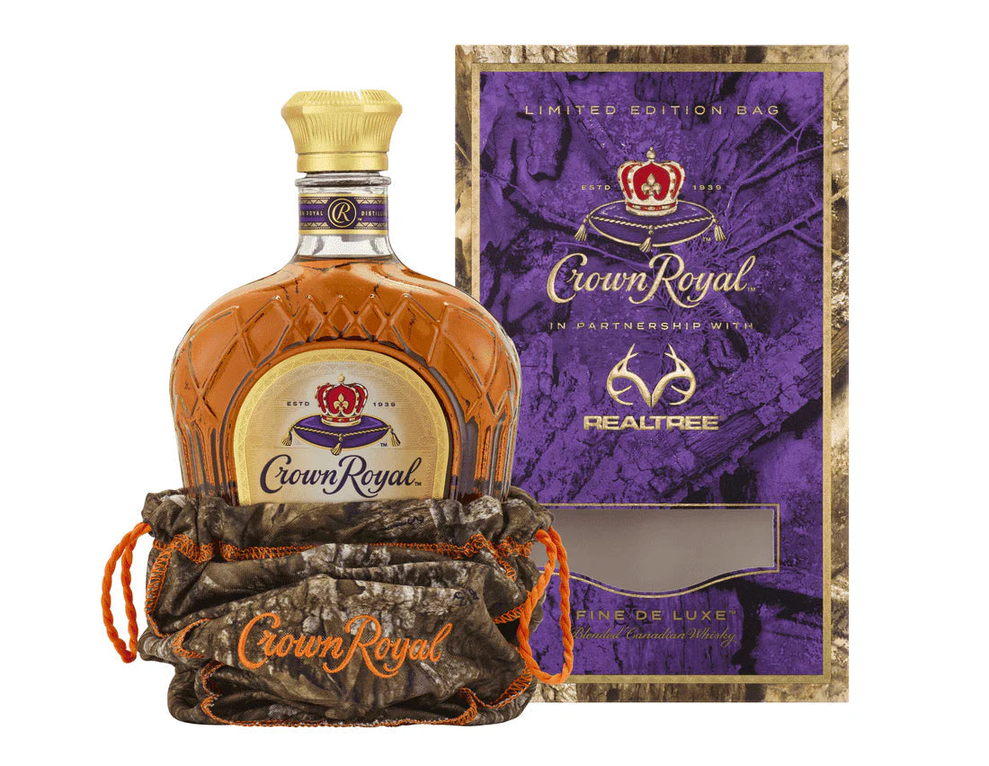 Crown Royal Crown Royal x REALTREE Deluxe With Camo Bag - Whiskey Quality Liquor Store