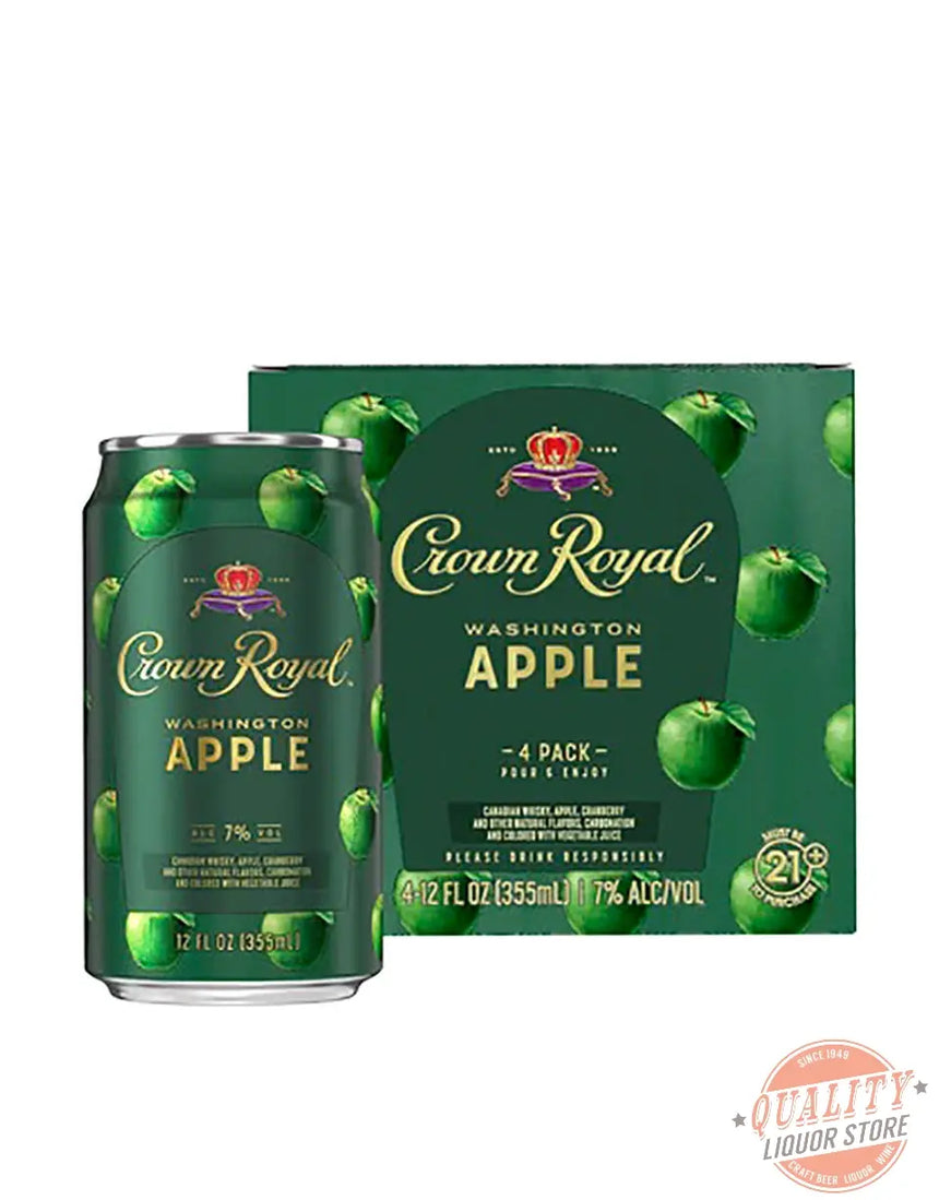 Crown Royal Washington Apple Canadian Whisky Cocktail - Crown Royal Can