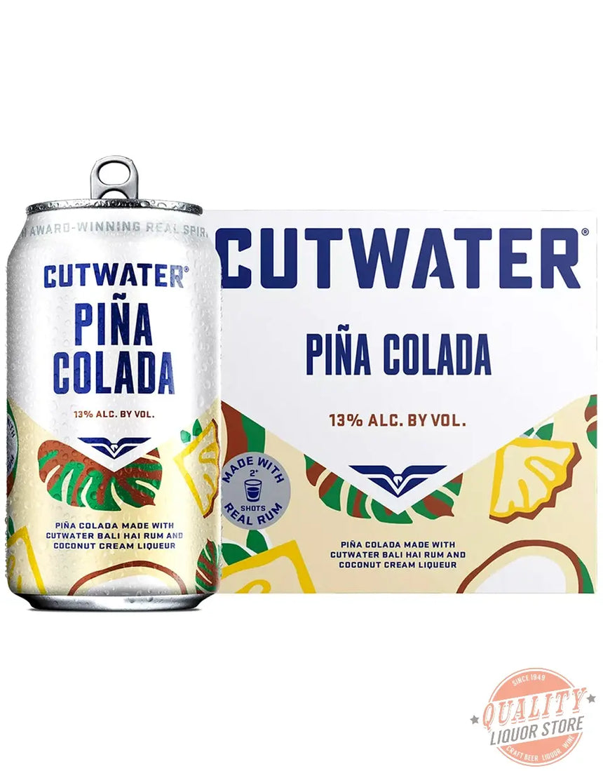 Buy Cutwater Pina Colada Cocktail Can 4Pk