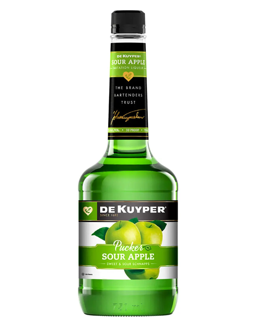 Buy DeKuyper Pucker Sour Apple Schnapps Liqueur