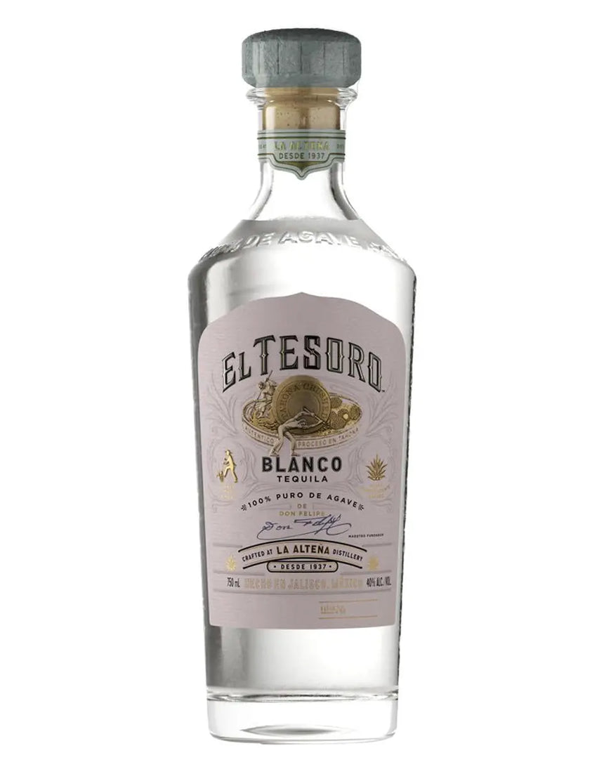 El Tesoro Blanco Tequila - El Tesoro