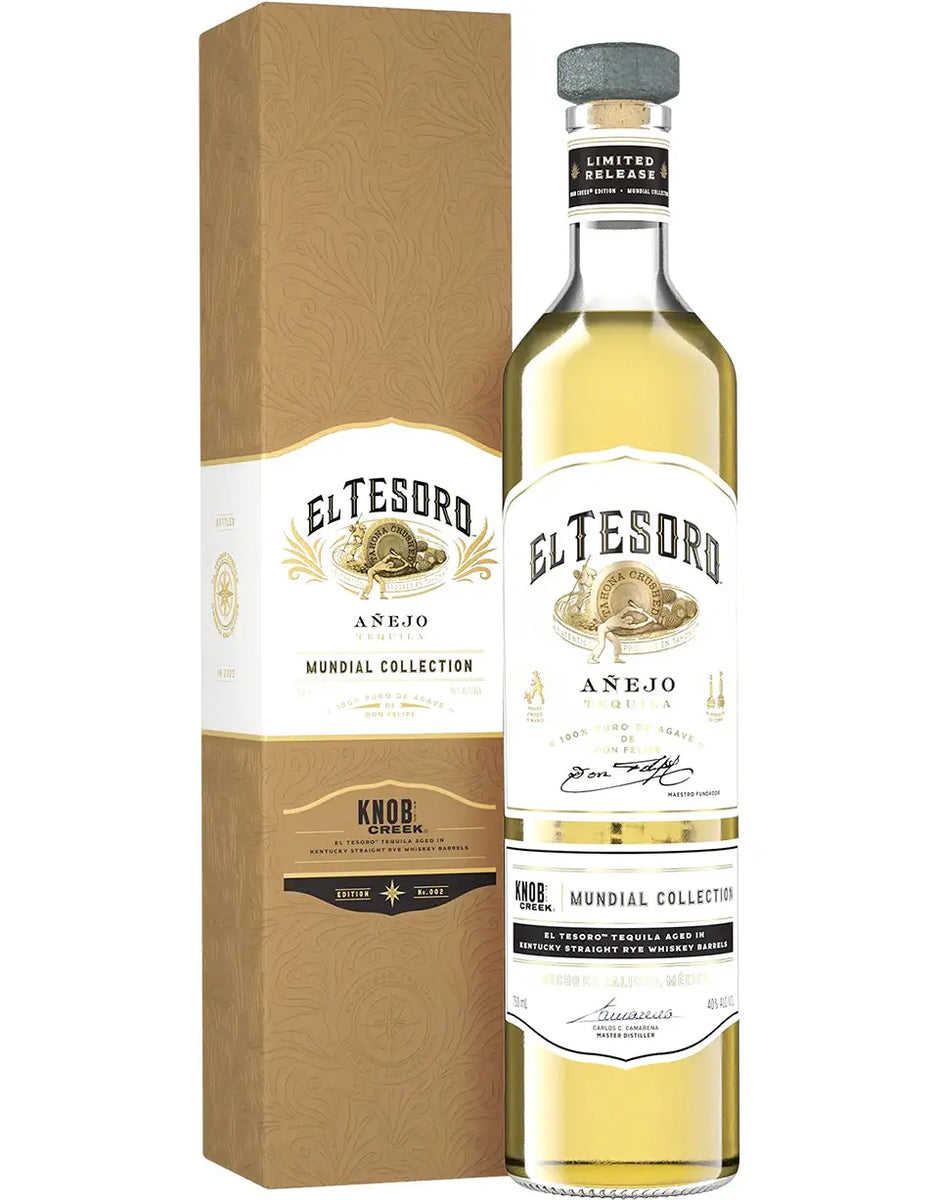 Buy El Tesoro Mundial Collection Knob Creek Tequila Quality Liquor