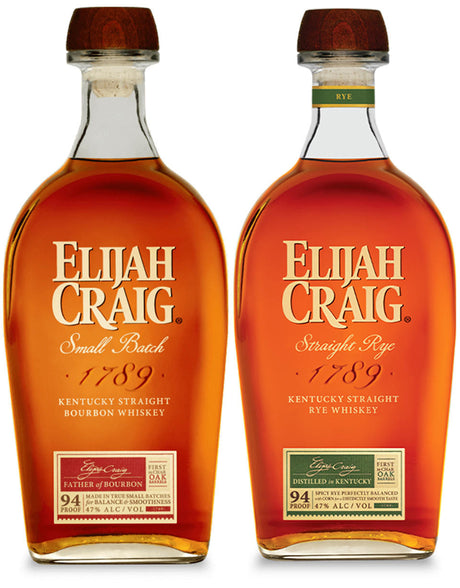 Elijah Craig Bourbon + Rye 2-Pack Bundle - Elijah Craig