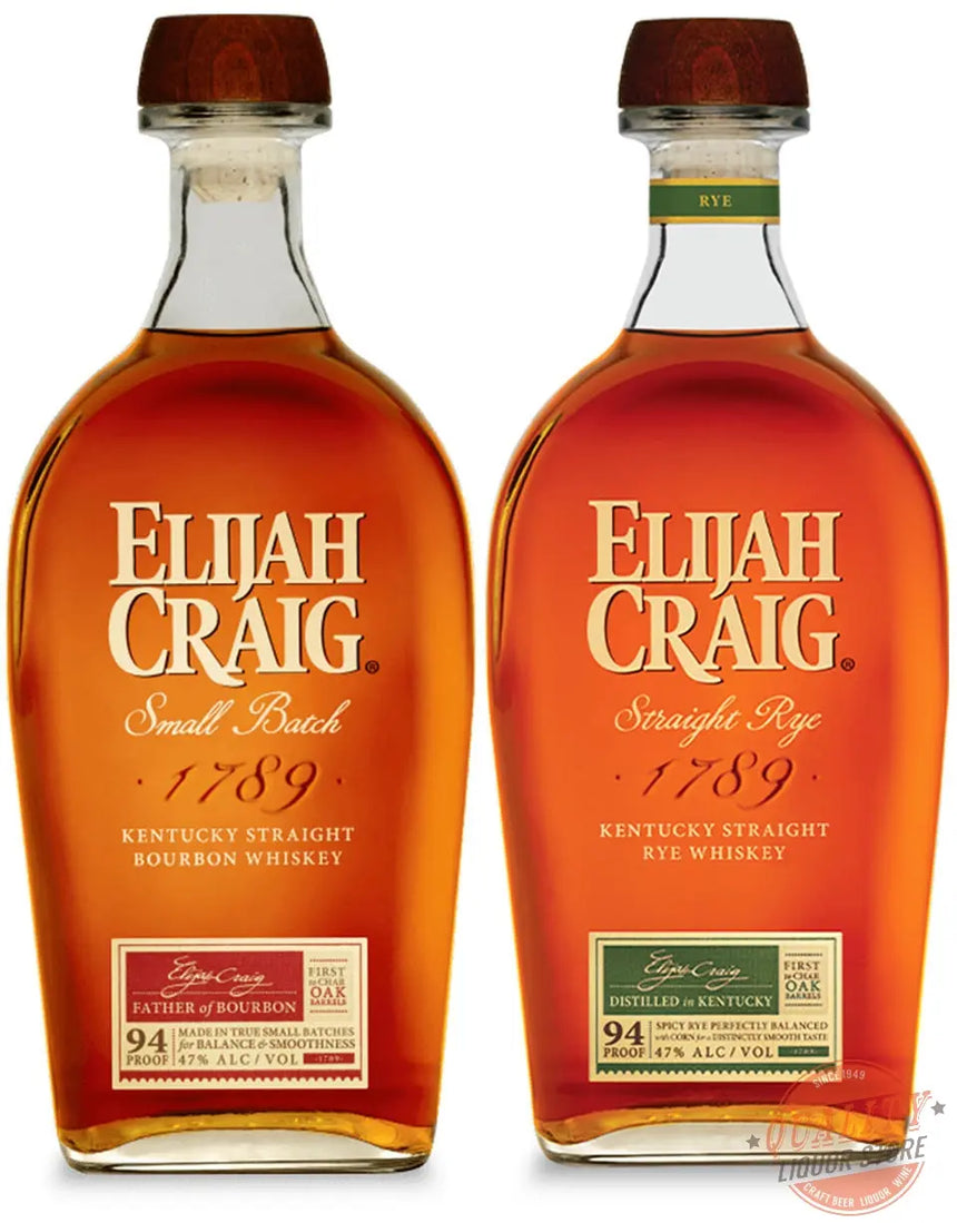 Elijah Craig Bourbon + Rye 2-Pack Bundle - Elijah Craig