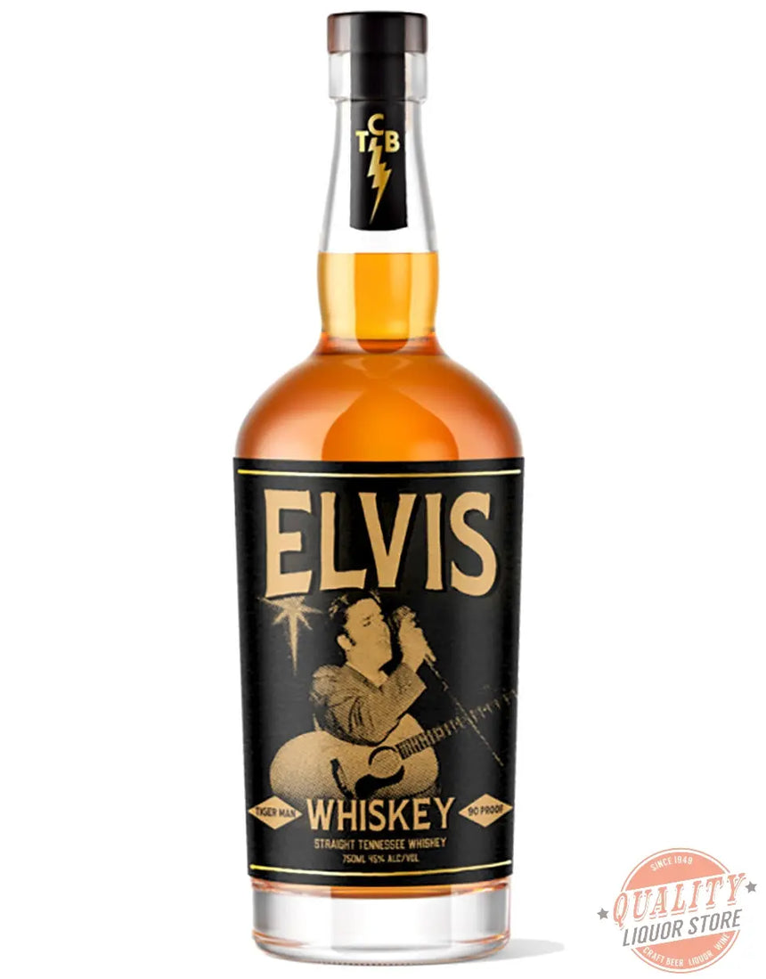 Elvis Presley Tiger Man Whiskey 750ml - Elvis