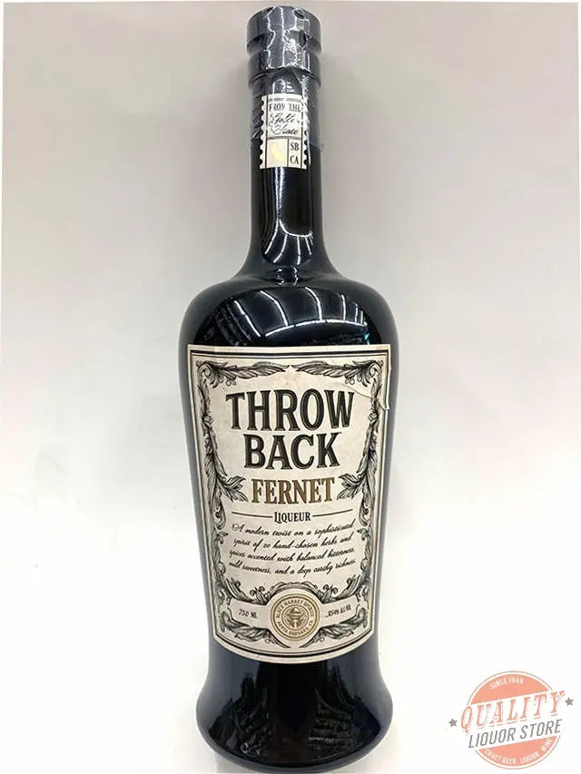 Throw Back Fernet Liqueur - Fernet - Branca
