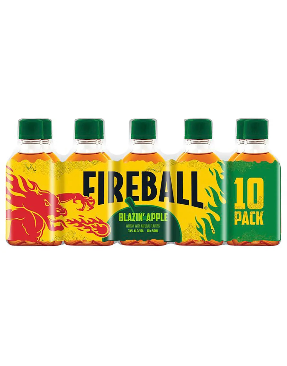 Fireball Blazin’ Apple Whisky 10-Pack Minis Fireball