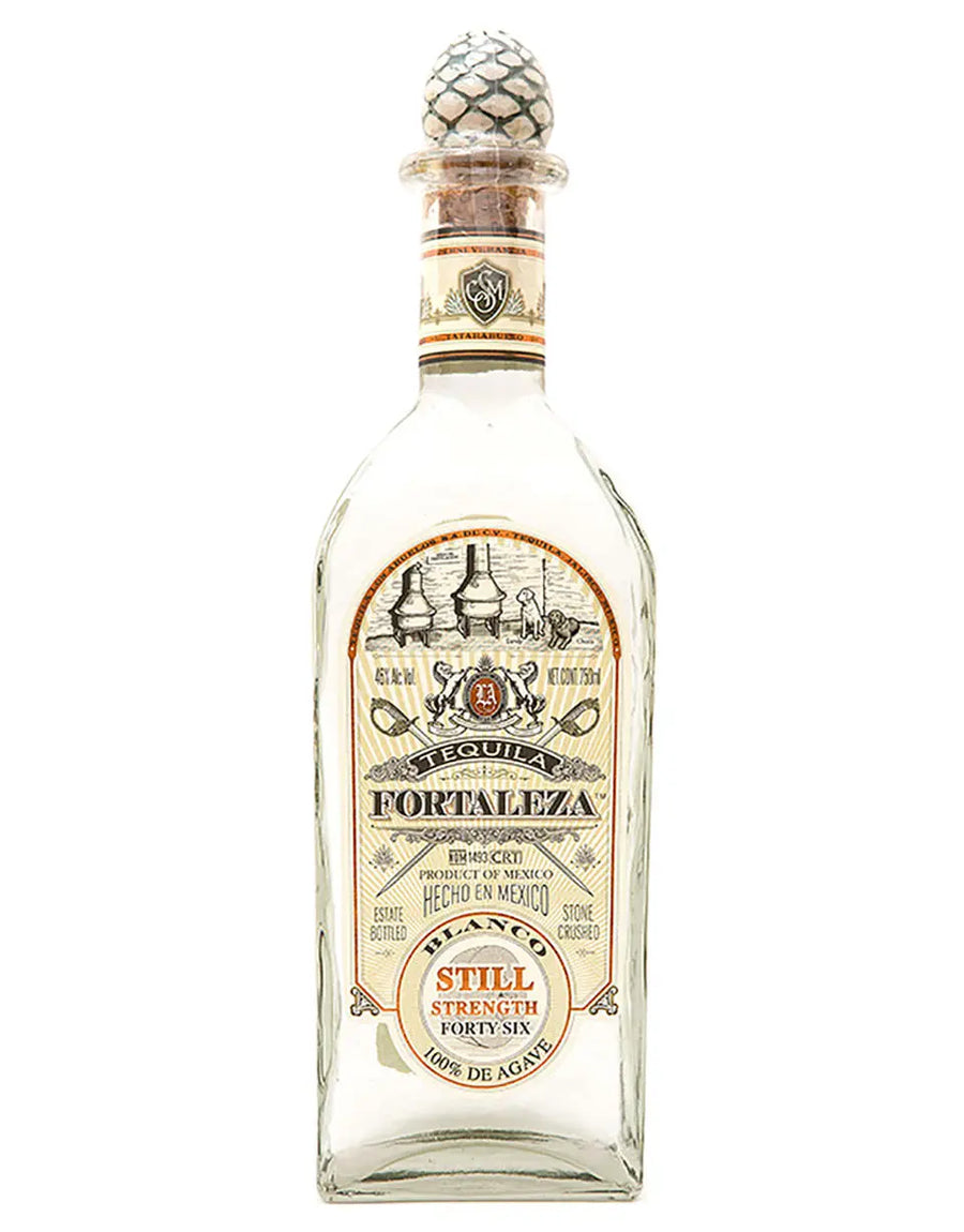 Fortaleza Blanco Still Strength Tequila 700ml