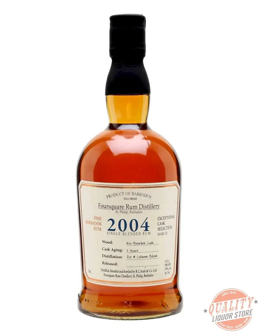 Foursquare 2004 Cask Strength Rum - Foursquare