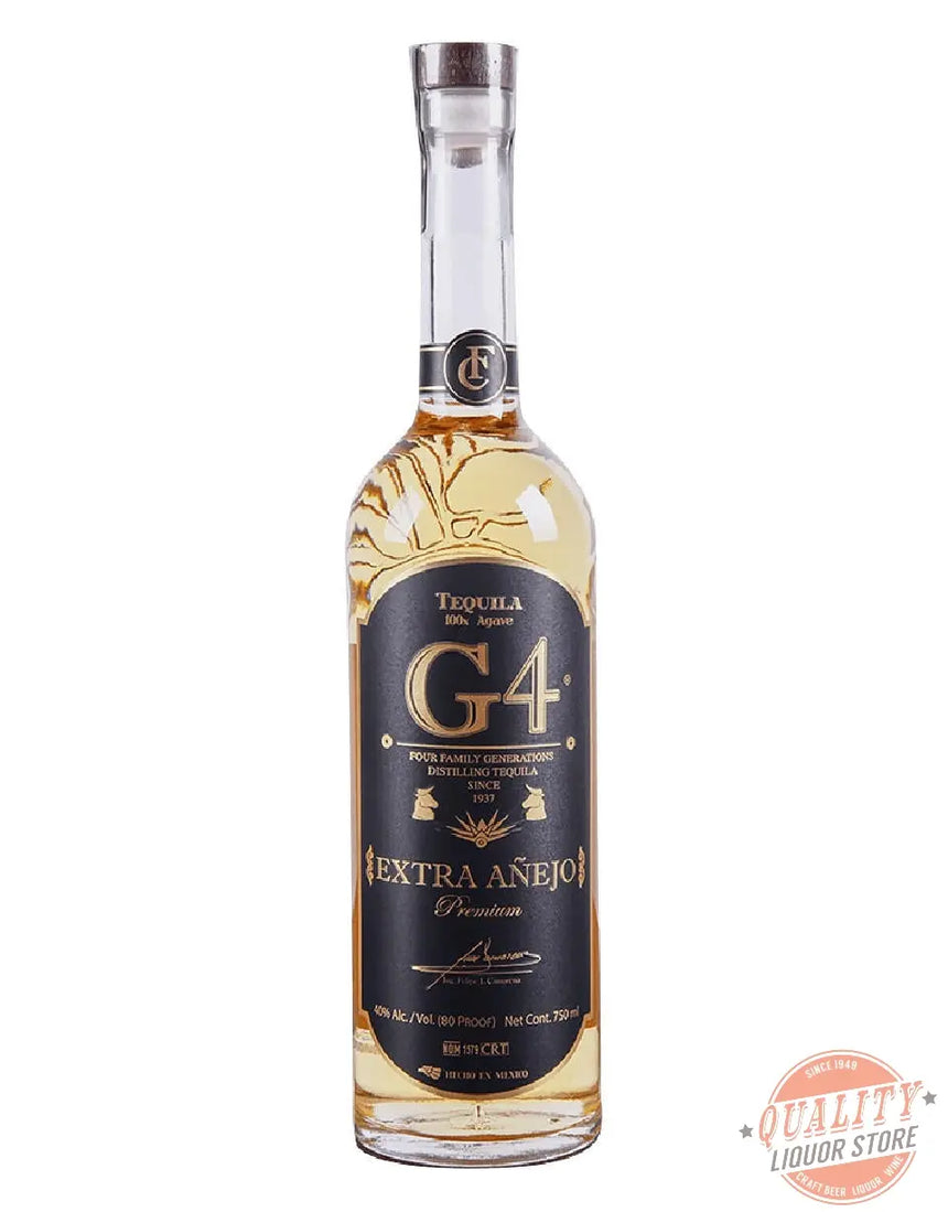 G4 Extra Anejo Tequila 750ml - G4