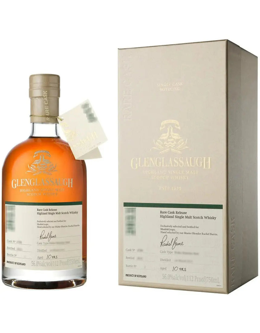 Glenglassaugh Rare Cask 10 Old Year Scotch Glenglassaugh