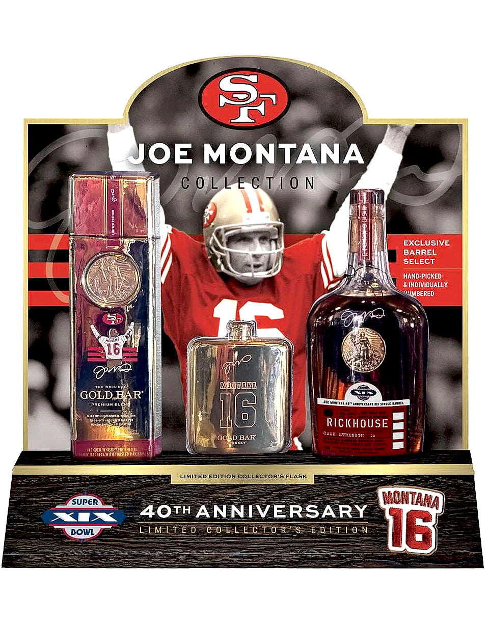 Buy Gold Bar Joe Montana 40th Anniversary Championship Box Set