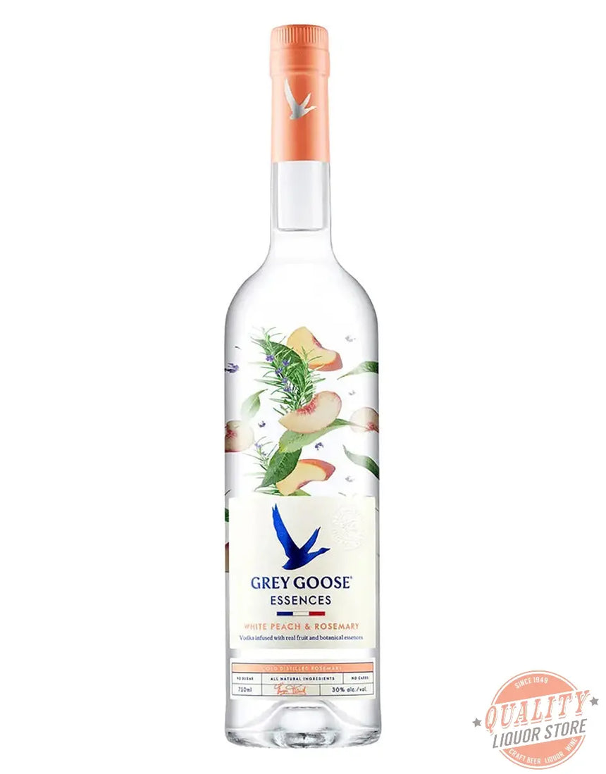 Grey Goose Essences White Peach & Rosemary 750ml - Grey Goose