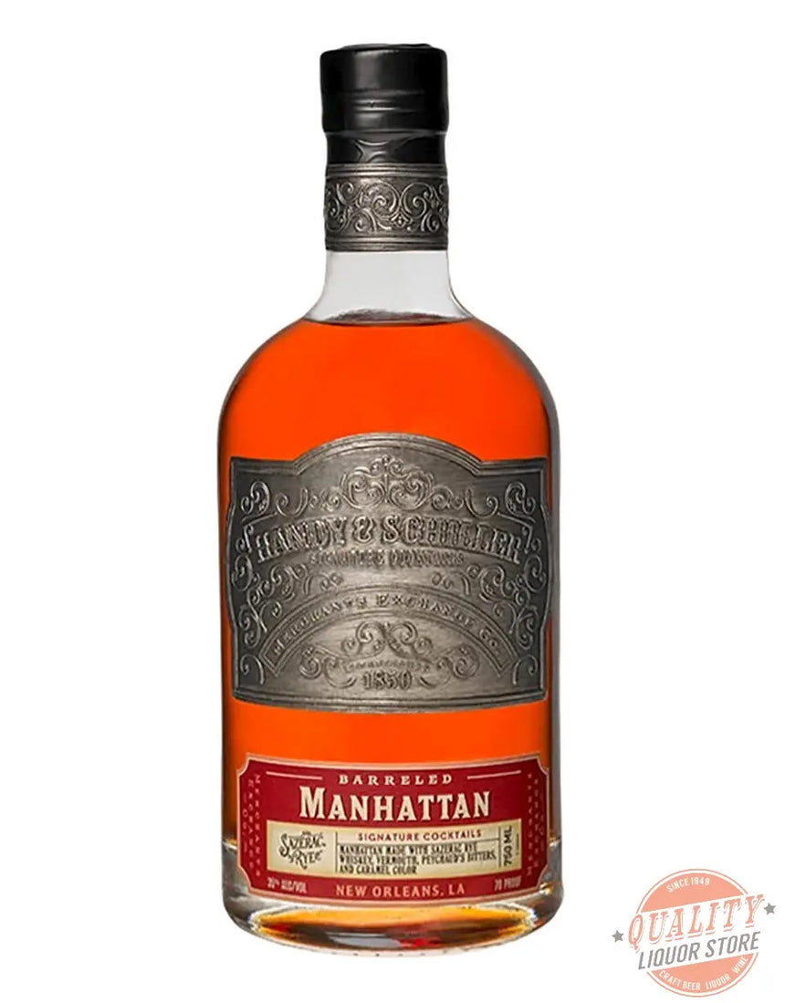 Handy & Schiller Barreled Manhattan 750ml - Handy & Schiller