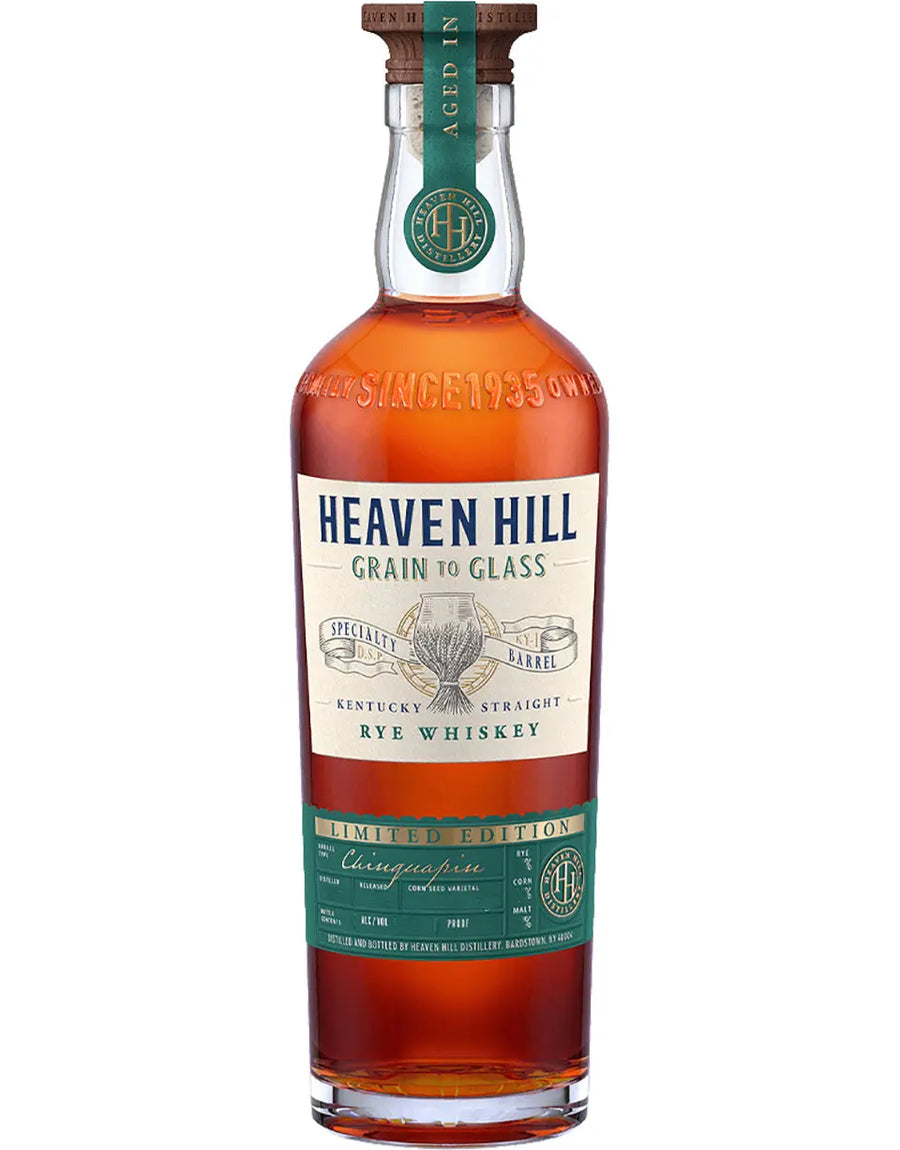 Buy Heaven Hill Grain to Glass Rye Whiskey Chinquapin Oak