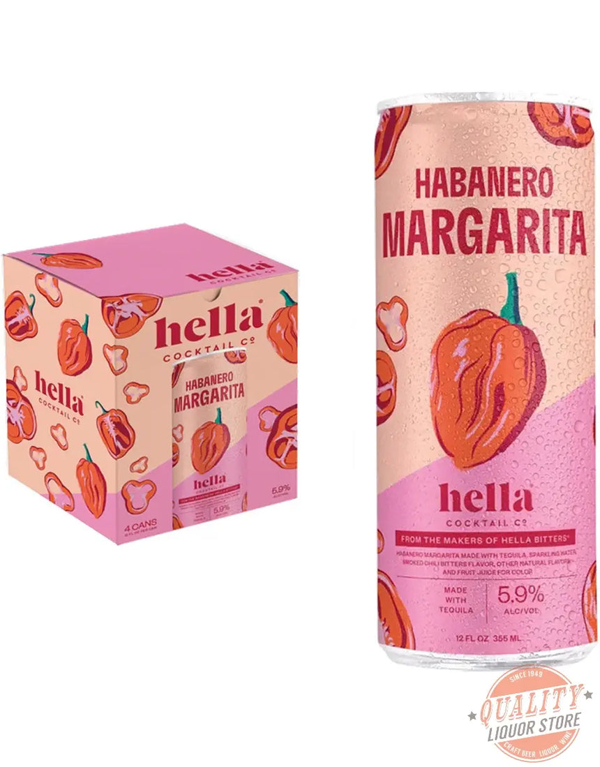 Hella Cocktail Co Habanero Margarita Hella