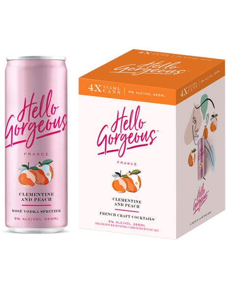 Buy Hello Gorgeous Clementine & Peach Rosé Wine Cocktail