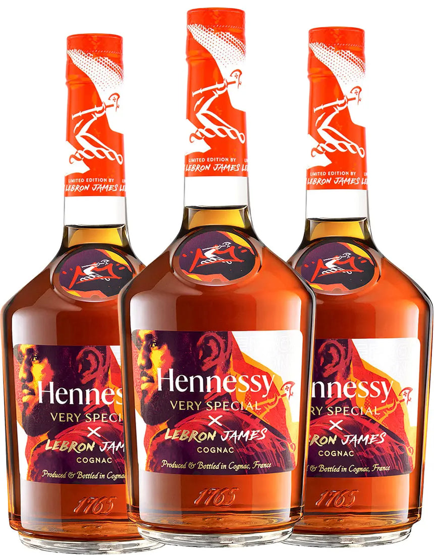 Hennessy x LeBron James Limited Cognac 3-Pack Hennessy