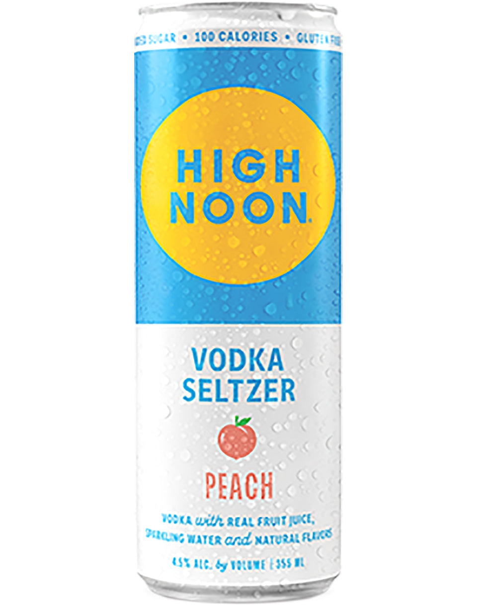 Paquete de 4 refrescos High Noon Sun Sips Peach Hard Seltzer