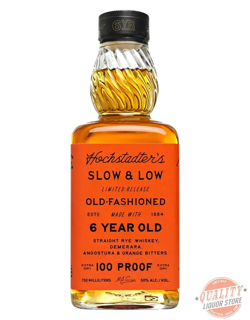 Hochstadter's 6 Year Old Slow And Low Rock And Rye