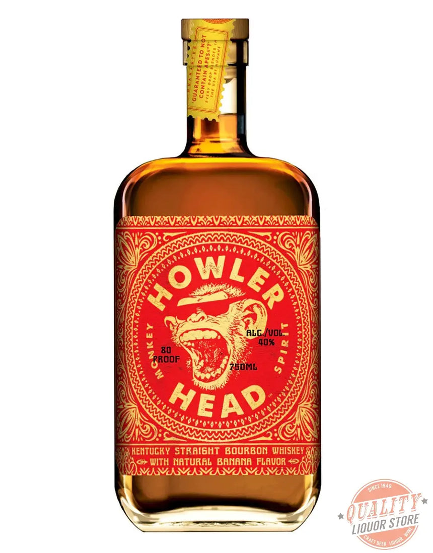 Howler Head Banana Bourbon Whiskey - Howler Head