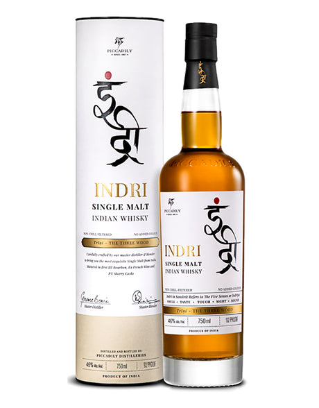 Buy Indri Trini Single Malt Indian Whisky