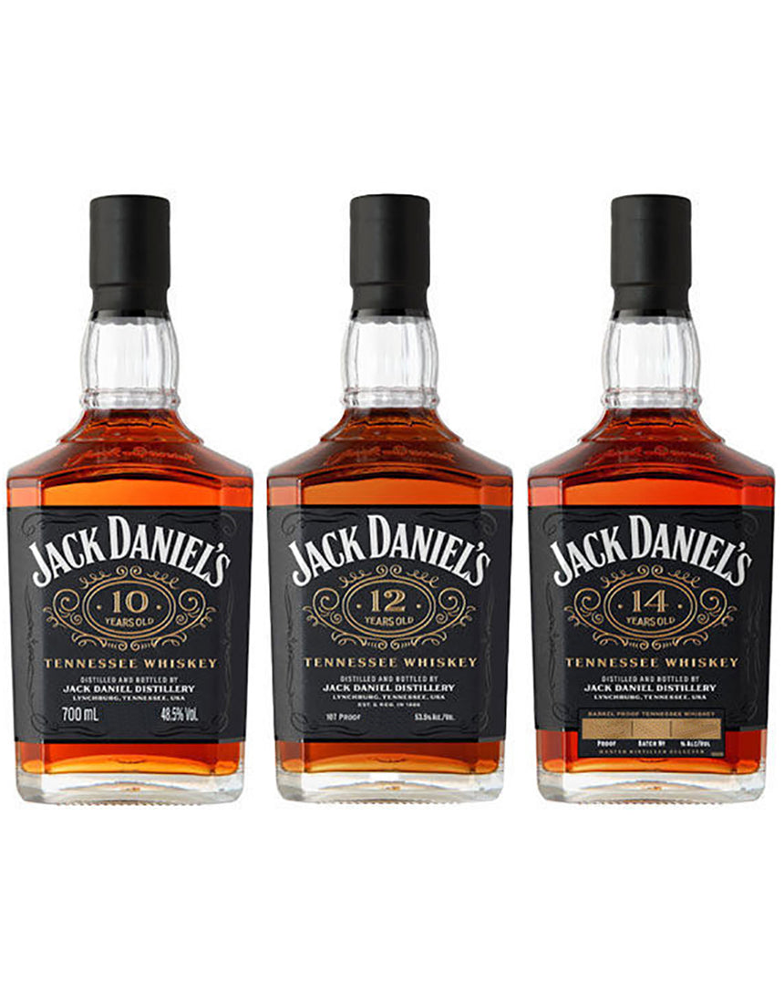 Jack Daniel's 10, 12, & 14 Year Bundle