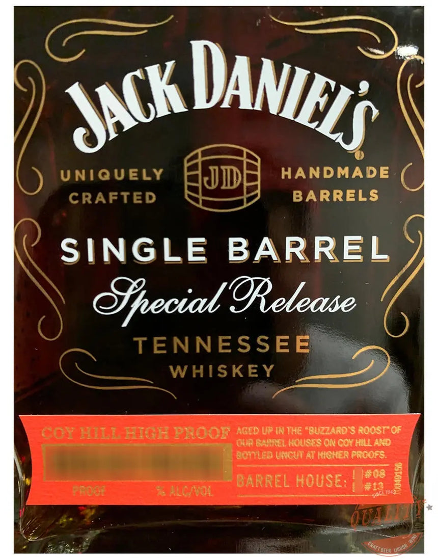 Buy Jack Daniel’s Single Barrel Coy Hill Tennessee Whiskey
