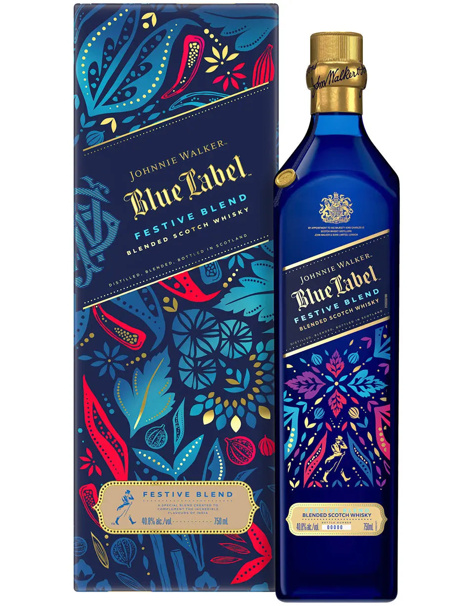 Shop Johnnie Walker Blue Label Festive Edition Blended Scotch Whisky