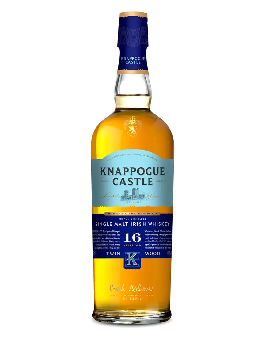 Knappogue Castle 16 Year Irish Whiskey - Knappogue Castle