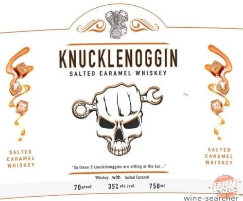 Knucklenoggin Whiskey Salted Caramel - Knucklenoggin