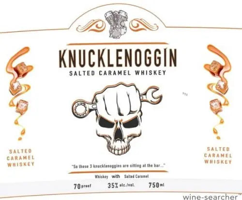 Knucklenoggin Whiskey Salted Caramel - Knucklenoggin
