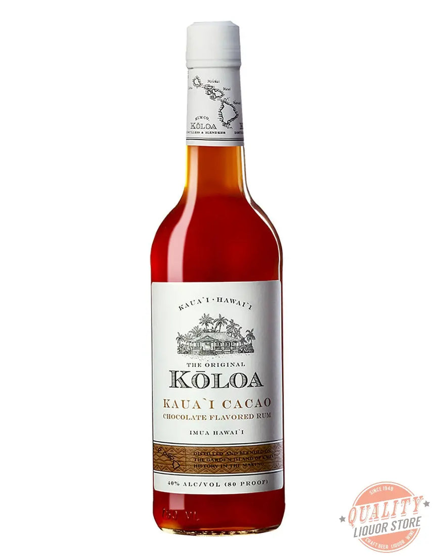 Koloa Kaua'i Cacao Chocolate Rum - Koloa