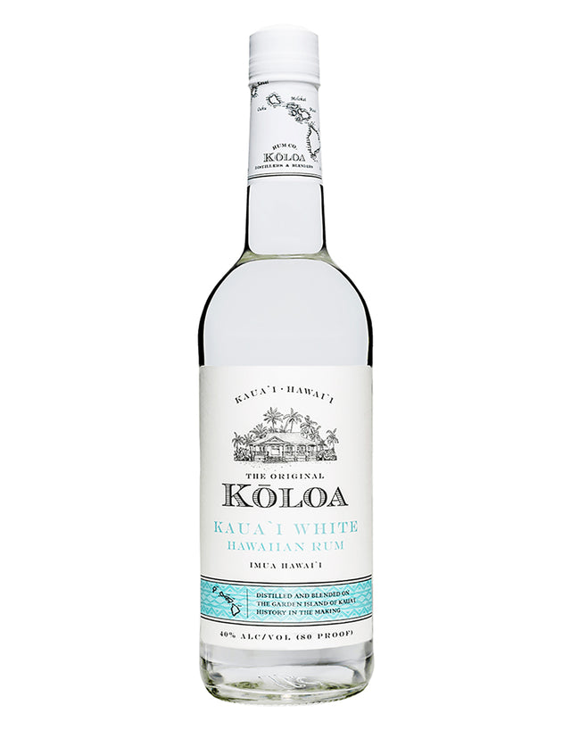 Koloa Kaua`i White Rum 750ml - Koloa