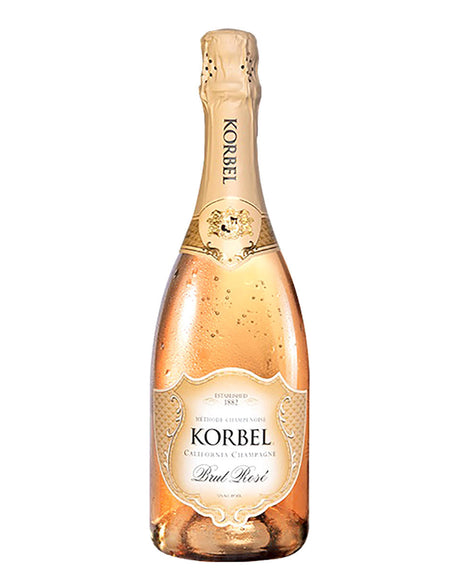 Korbel Brut Rose Champagne 750ml - Korbel