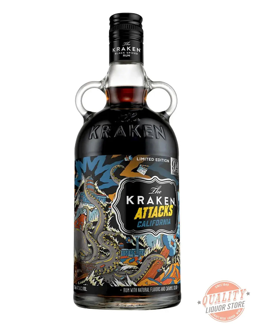Kraken Attacks California Rum 750ml - Kraken