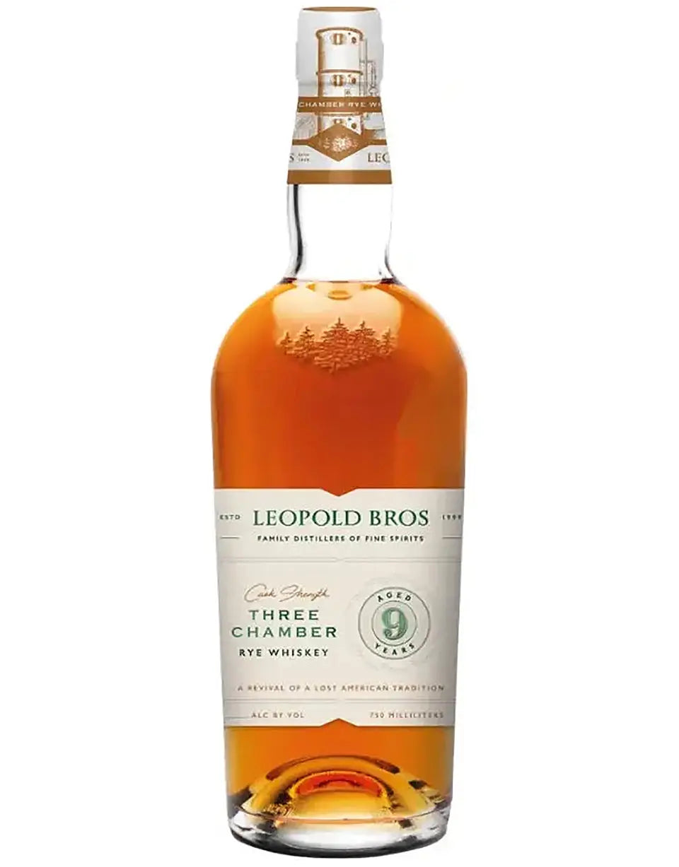 Buy Leopold Bros 9 Year Three Chamber Cask Strength Rye