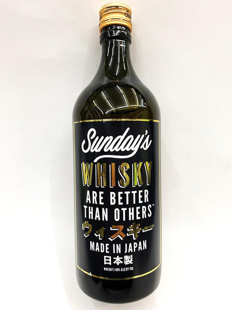 Sunday's Japanese Whisky 750ml - Liquor