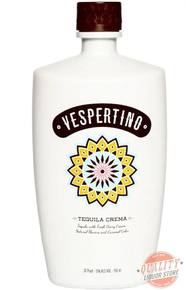 Vespertino Tequila Crema 750ml - Liquor