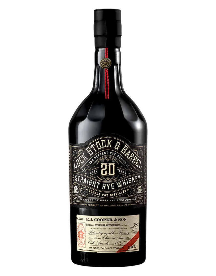 Lock Stock & Barrel 20 Year Straight Rye Whiskey - Lock Stock & Barrel