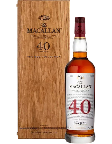 Buy Macallan Red Collection 40 Years Old Scotch Whisky