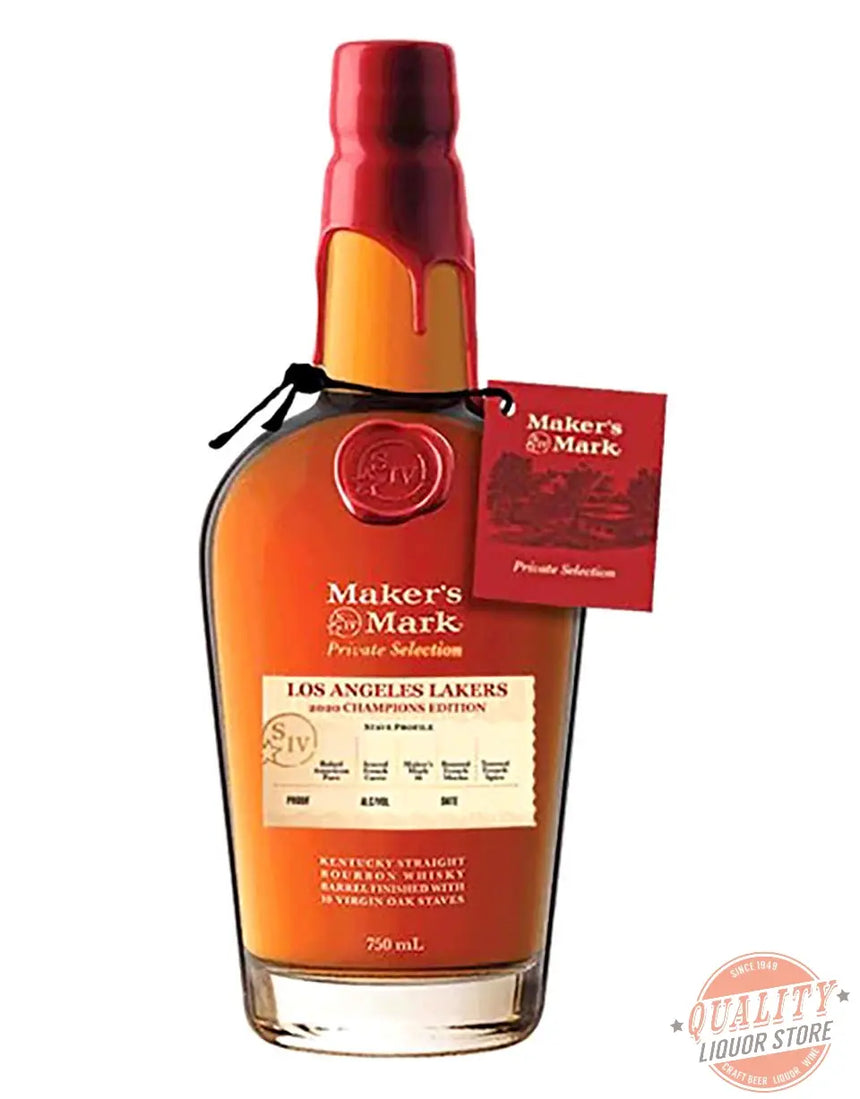 Maker's Mark LA Lakers 2020 Champions - Maker's Mark