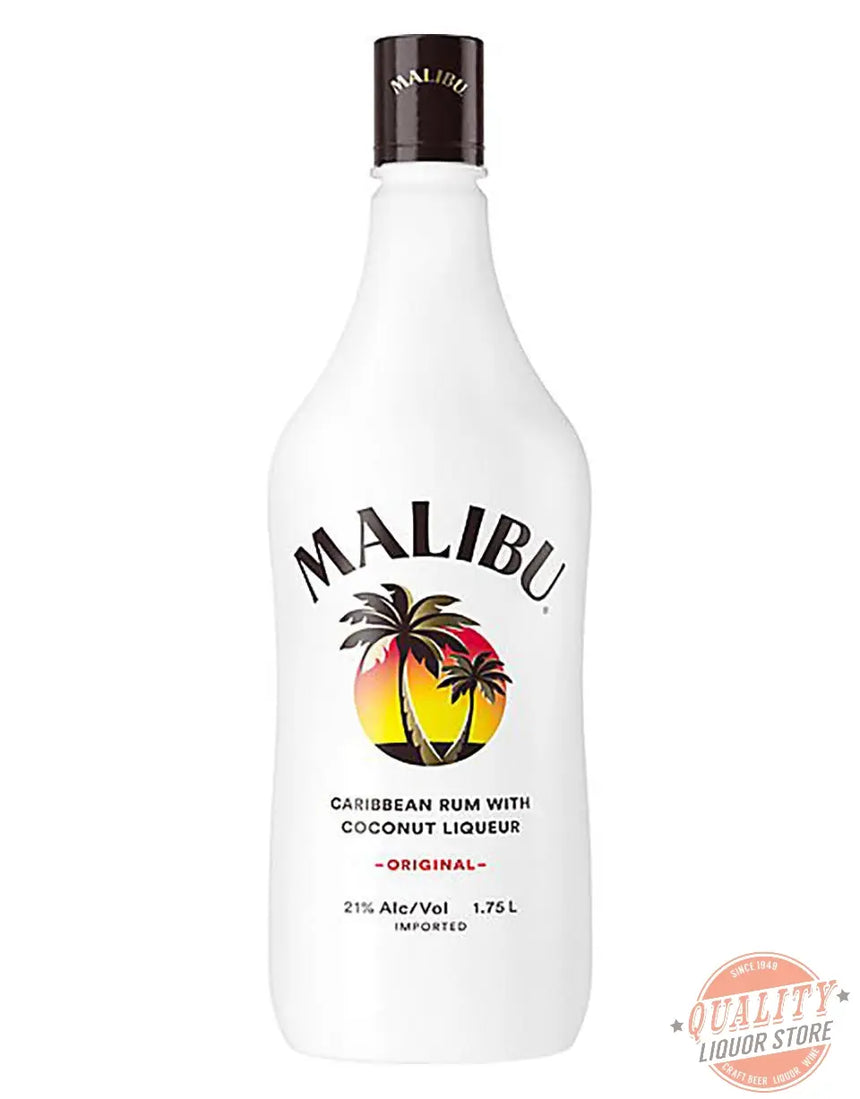 Malibu Coconut Rum 1.75 Liter - Malibu