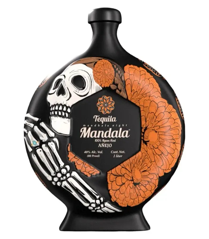 Mandala Día de Muertos Limited Edition La Catrina Tequila Añejo 2025